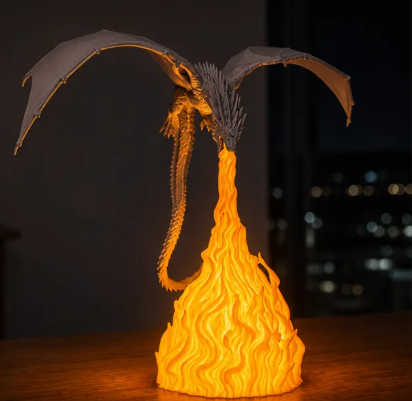 luminaria dragão